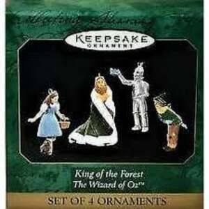 1997 King of the Forest, Miniature Set, The Wizard of Oz